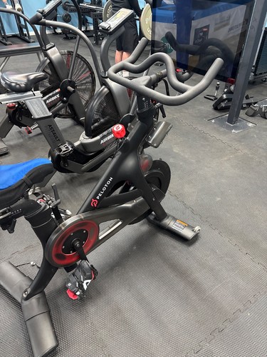 Peloton exercise bike black